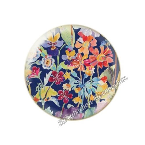 Cabochon résine a coller 25 mm liberty fm227