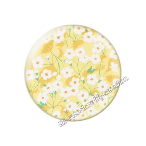 Cabochon résine a coller 25 mm liberty fm239