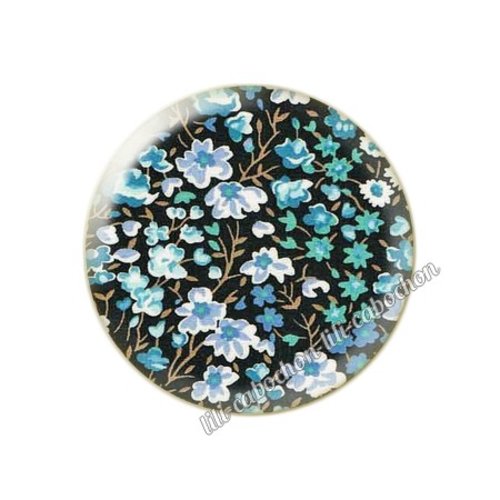Cabochon résine a coller 25 mm liberty fm240