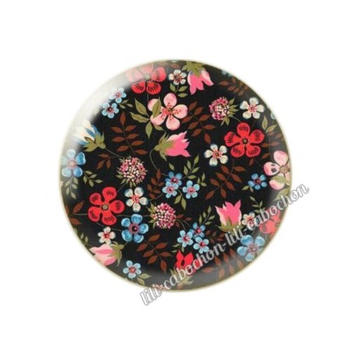 Cabochon résine a coller 25 mm liberty fm242