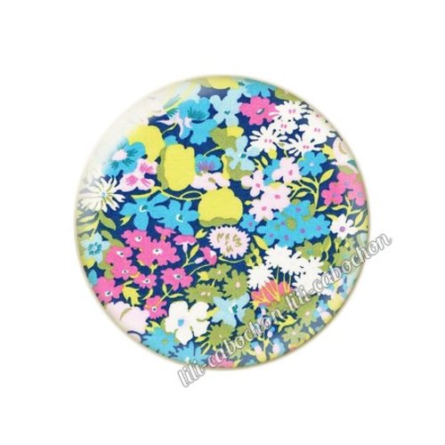 Cabochon résine a coller 25 mm liberty fm249