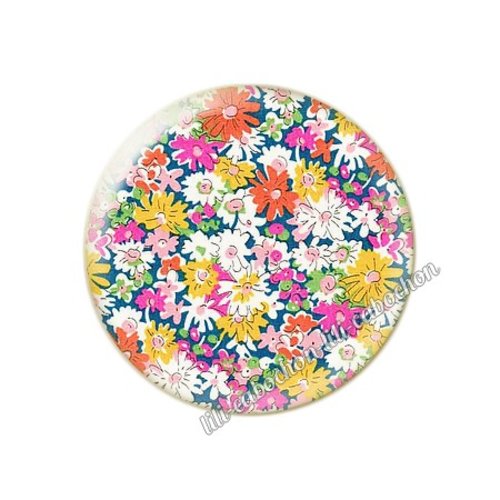Cabochon résine a coller 25 mm liberty fm256