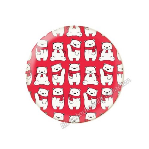 Cabochon résine a coller 25 mm joyeux noel pp45