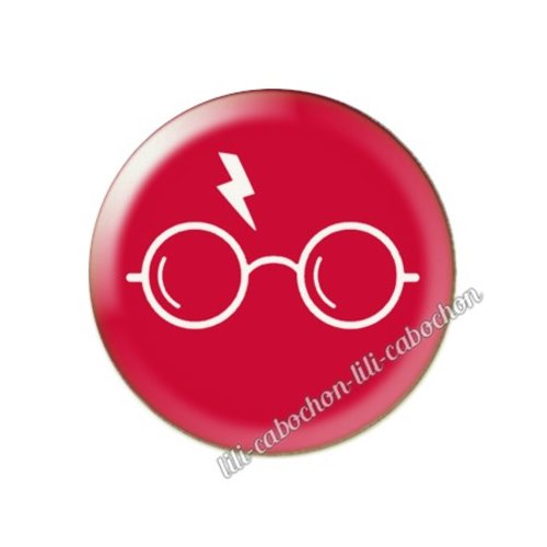 Cabochon résine a coller 25 mm harry pp50