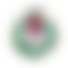 Joyeux noël noel91c cabochon en résine époxy 25 mm
