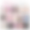 Téléchargement immédiat: images digitales pour cabochons à imprimer fleur de cerisier