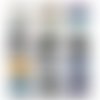 Téléchargement immédiat: images digitales pour cabochons à imprimer chat en ville