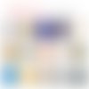 Téléchargement immédiat: images digitales pour cabochons à imprimer motifs oiseaux