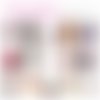 Téléchargement immédiat: images digitales pour cabochons à imprimer femme