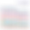 Téléchargement immédiat: images digitales pour cabochons à imprimer fleur bleue fond liberty