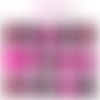Téléchargement immédiat: images digitales pour cabochons à imprimer motif fushia