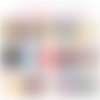 Téléchargement immédiat: images digitales pour cabochons à imprimer haut en couleur