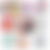 Téléchargement immédiat: images digitales pour cabochons à imprimer mamie b51