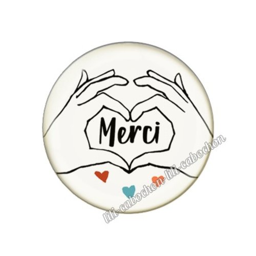Merci pour cette année km46 cabochon en résine époxy 25 mm