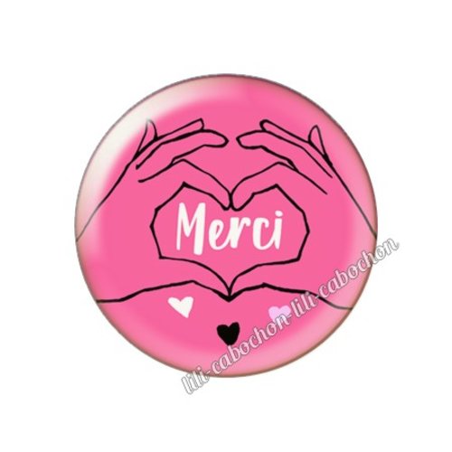 Merci pour cette année km60 cabochon en résine époxy 25 mm