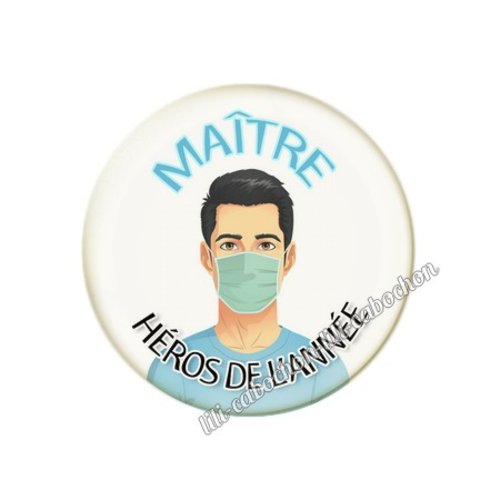 Maître km4 cabochon en résine époxy 25 mm