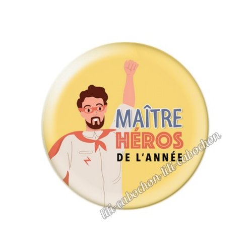 Maître km6 cabochon en résine époxy 25 mm