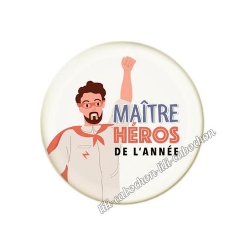 Maître km9 cabochon en résine époxy 25 mm