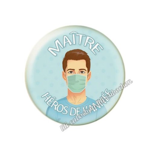 Maître km11 cabochon en résine époxy 25 mm