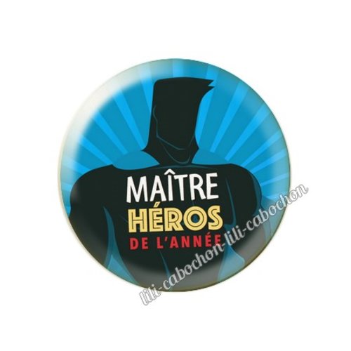 Maître km12 cabochon en résine époxy 25 mm