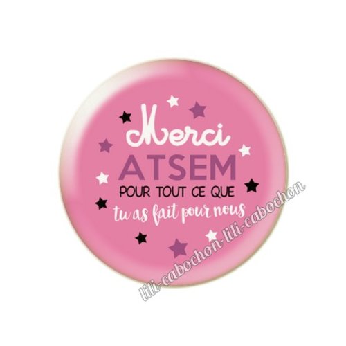 Atsem km28 cabochon en résine époxy 25 mm