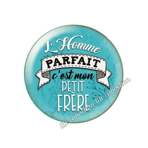 L'homme parfait petit frère km36 cabochon en résine époxy 25 mm