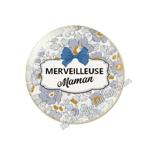 Maman kp.7 au choix cabochon résine ou en verre avec ou sans support, miroir, magnet, porte clé