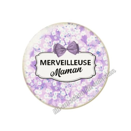 Maman kp.9 au choix cabochon résine ou en verre avec ou sans support, miroir, magnet, porte clé