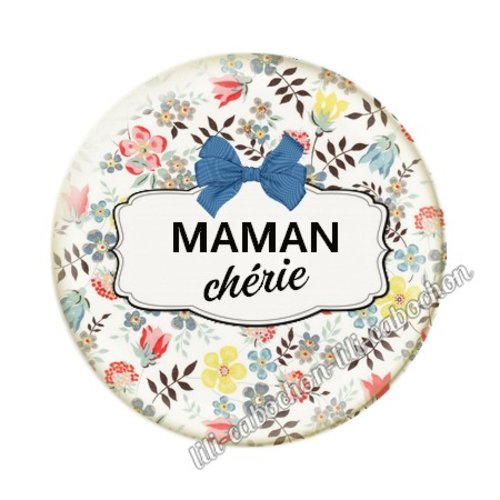 Maman kp20 au choix cabochon résine ou en verre avec ou sans support, miroir, magnet, porte clé
