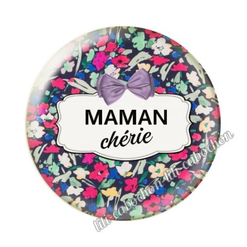 Maman kp26 au choix cabochon résine ou en verre avec ou sans support, miroir, magnet, porte clé