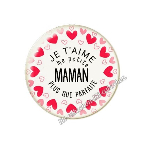 Maman kp34 cabochon en résine époxy 25 mm