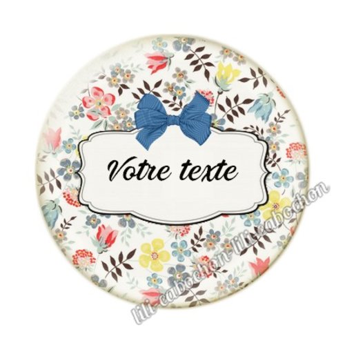 À personnaliser kp44 au choix cabochon résine ou en verre avec ou sans support, miroir, magnet, porte clé