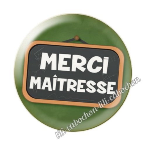 Maîtresse kj3 cabochon en résine époxy 25 mm