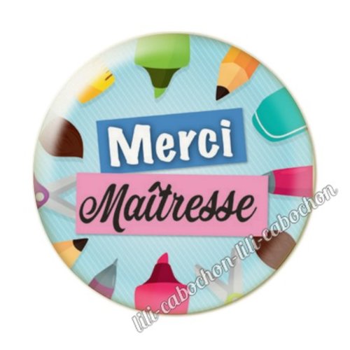 Maîtresse kj8 cabochon en résine époxy 25 mm
