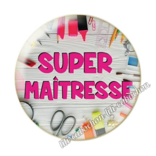 Maîtresse kj9 cabochon en résine époxy 25 mm