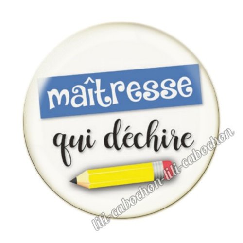 Maîtresse kj10 cabochon en résine époxy 25 mm
