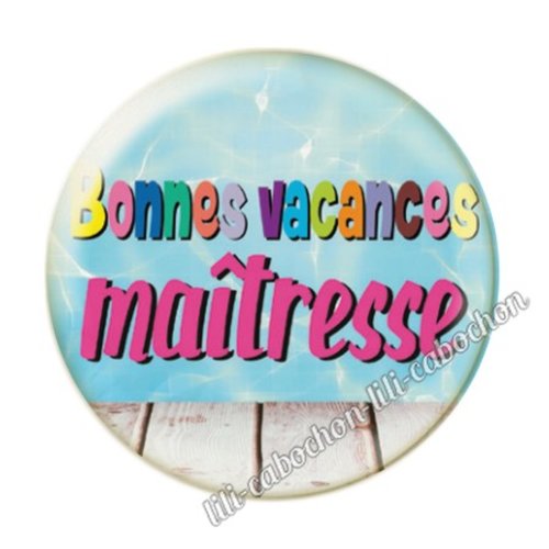 Maîtresse kj14 au choix cabochon résine ou en verre avec ou sans support, miroir, magnet, porte clé