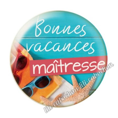 Maîtresse kj18 au choix cabochon résine ou en verre avec ou sans support, miroir, magnet, porte clé
