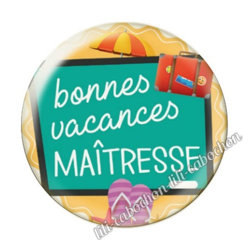 Maîtresse kj20 au choix cabochon résine ou en verre avec ou sans support, miroir, magnet, porte clé