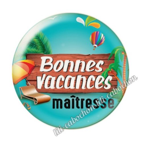 Maîtresse kj22 au choix cabochon résine ou en verre avec ou sans support, miroir, magnet, porte clé