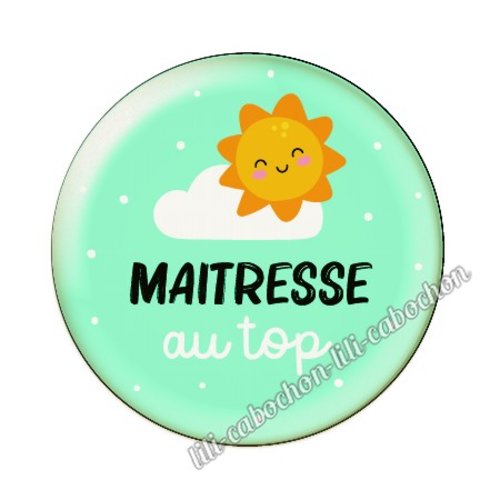 Maîtresse kj28 au choix cabochon résine ou en verre avec ou sans support, miroir, magnet, porte clé