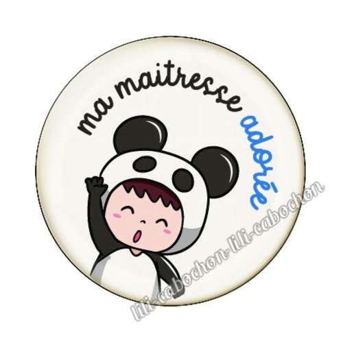 Maîtresse kj30 au choix cabochon résine ou en verre avec ou sans support, miroir, magnet, porte clé