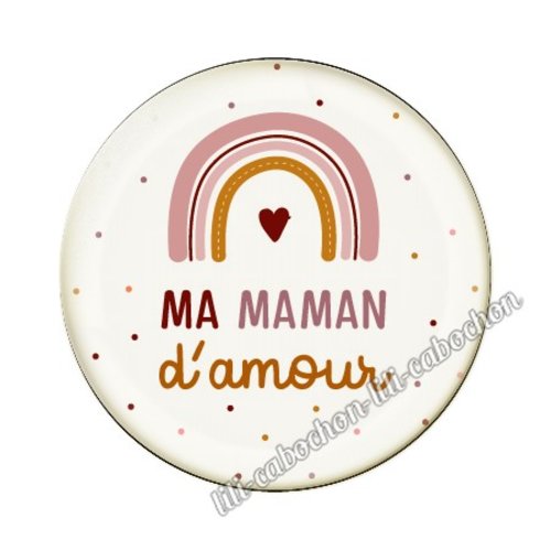 Maman kj73 cabochon en résine époxy 25 mm