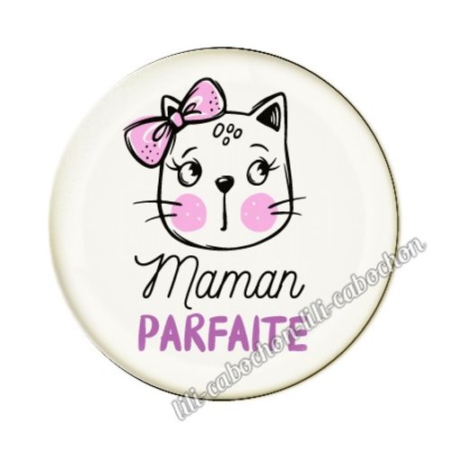 Maman kj79 au choix cabochon résine ou en verre avec ou sans support, miroir, magnet, porte clé
