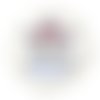 Nounou kj103 au choix cabochon résine ou en verre avec ou sans support, miroir, magnet, porte clé