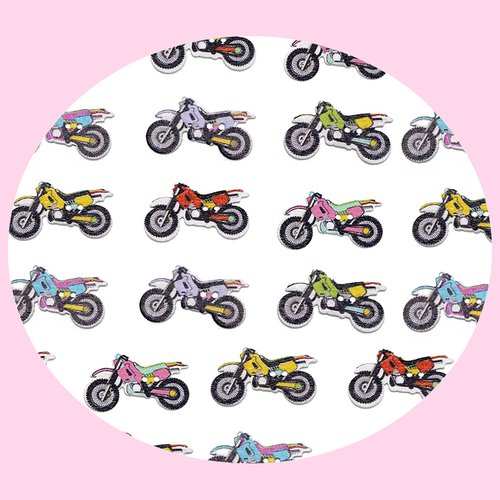 15 boutons motos en bois, biker, projet couture, boutons scrapbooking, 3 cm