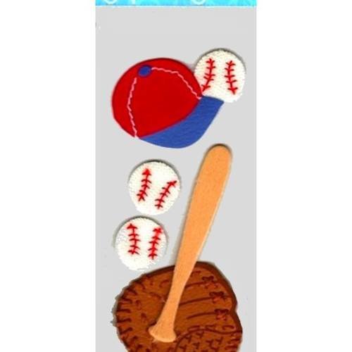 Embellissements baseball jolee's scrapbooking carterie créative