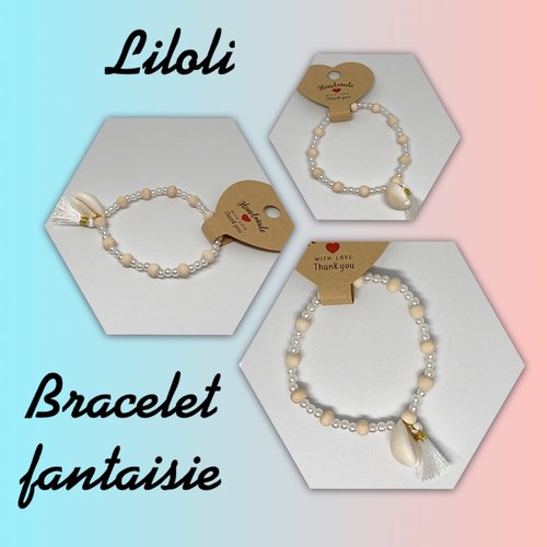 Bracelet bohème coquillage