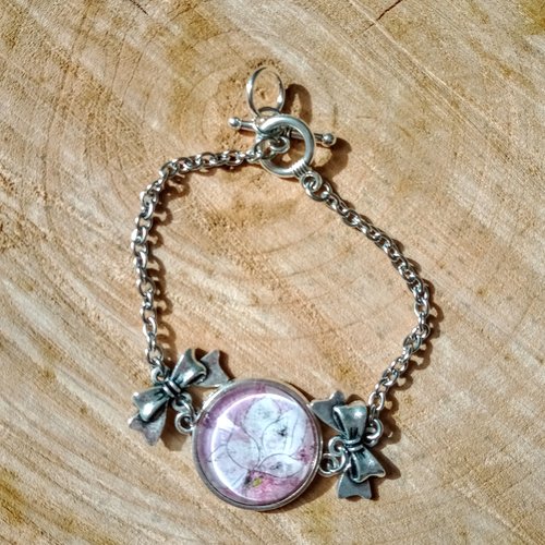 Bracelet fantaisie avec cabochon