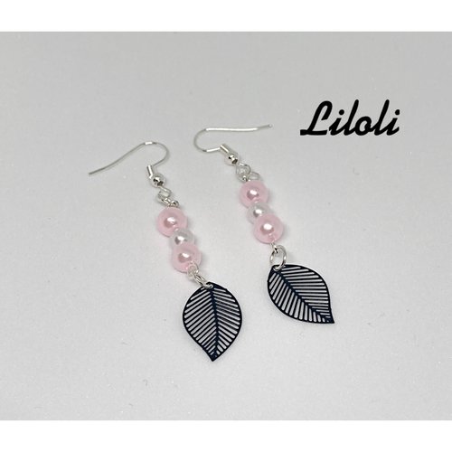 Boucle d’oreilles nacrées